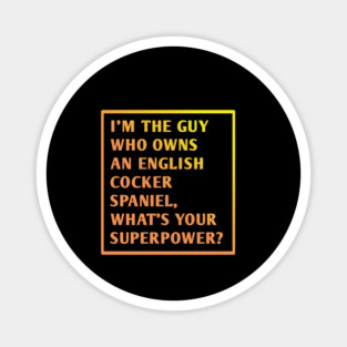 English cocker spaniel Magnet