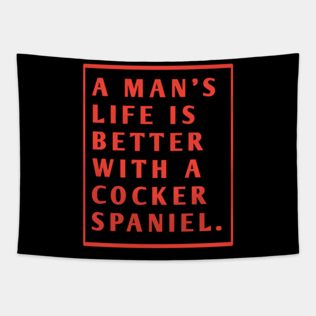 Cocker Spaniel Tapestry by BlackMeme94