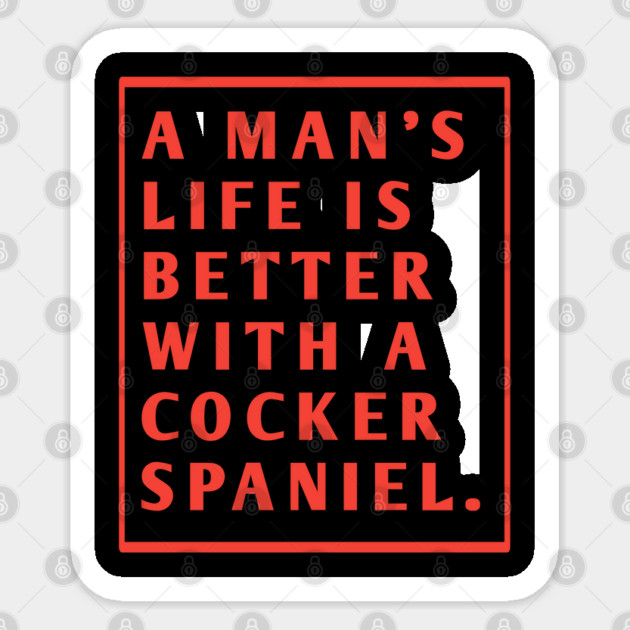 Cocker Spaniel Sticker by BlackMeme94