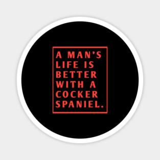 Cocker Spaniel Magnet