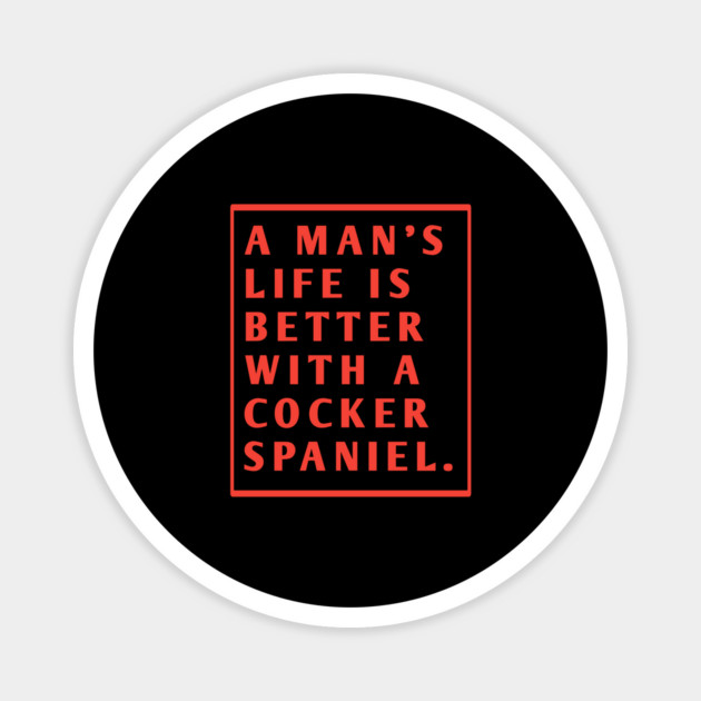 Cocker Spaniel Magnet by BlackMeme94