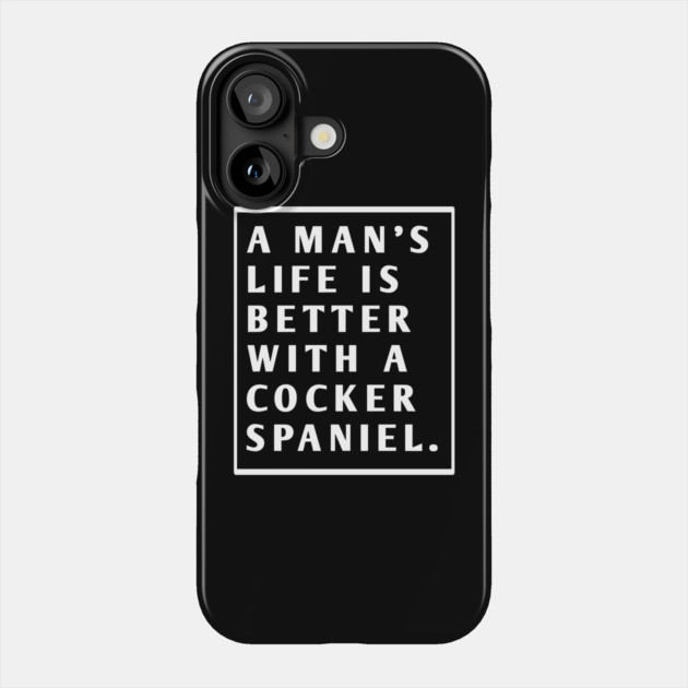 Cocker Spaniel Phone Case by BlackMeme94