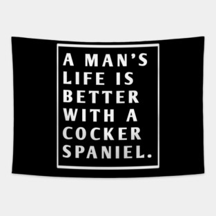 Cocker Spaniel Tapestry