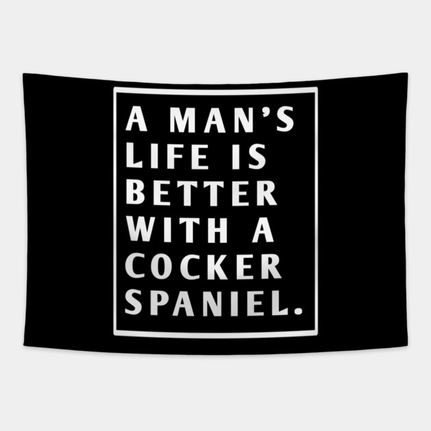 Cocker Spaniel Tapestry by BlackMeme94