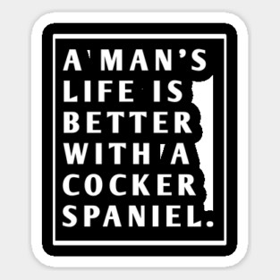 Cocker Spaniel Sticker