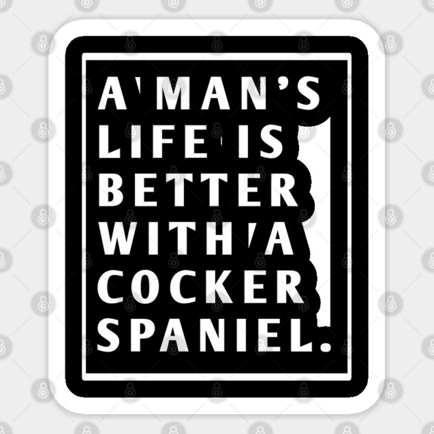 Cocker Spaniel Sticker by BlackMeme94