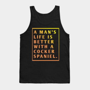Cocker Spaniel Tank Top