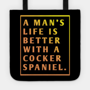 Cocker Spaniel Tote