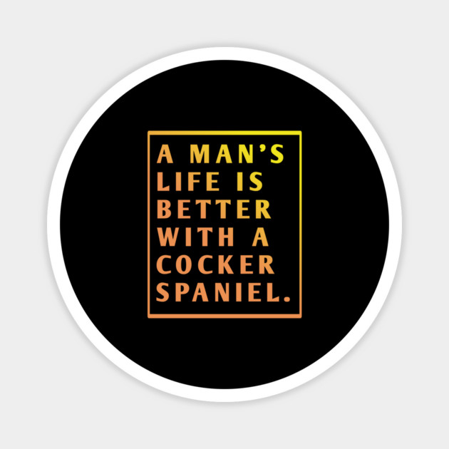 Cocker Spaniel Magnet by BlackMeme94