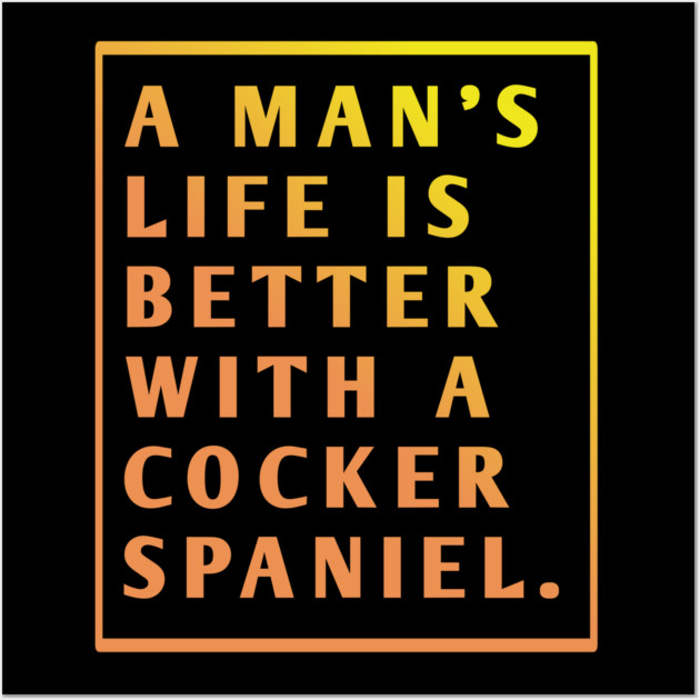 Cocker Spaniel Wall Art by BlackMeme94