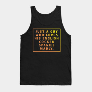 English cocker spaniel Tank Top