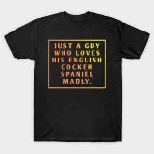 English cocker spaniel T-Shirt