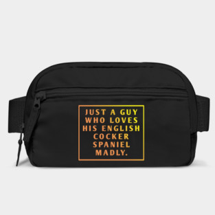 English cocker spaniel Bag