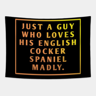 English cocker spaniel Tapestry