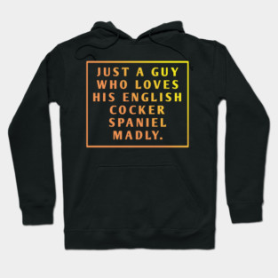 English cocker spaniel Hoodie