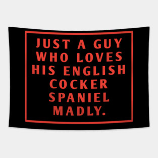 English cocker spaniel Tapestry