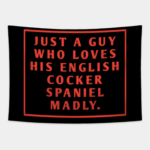 English cocker spaniel Tapestry by BlackMeme94