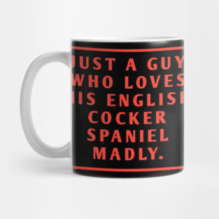 English cocker spaniel Mug