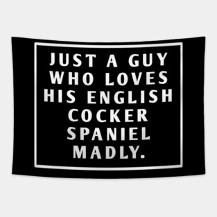 English cocker spaniel Tapestry