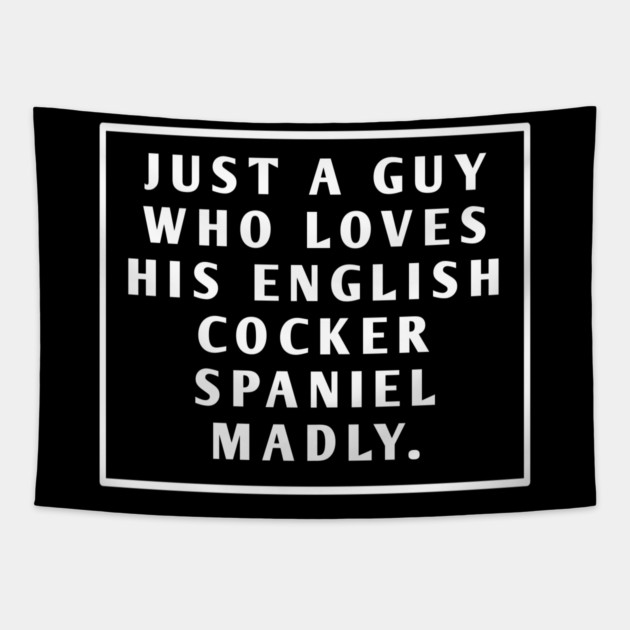 English cocker spaniel Tapestry by BlackMeme94