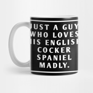 English cocker spaniel Mug