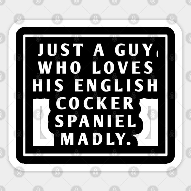 English cocker spaniel Sticker by BlackMeme94