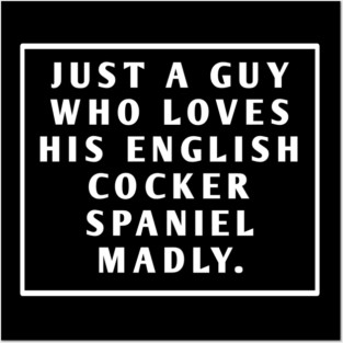 English cocker spaniel Posters and Art