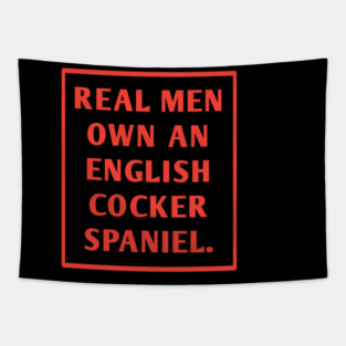 English cocker spaniel Tapestry