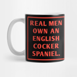 English cocker spaniel Mug