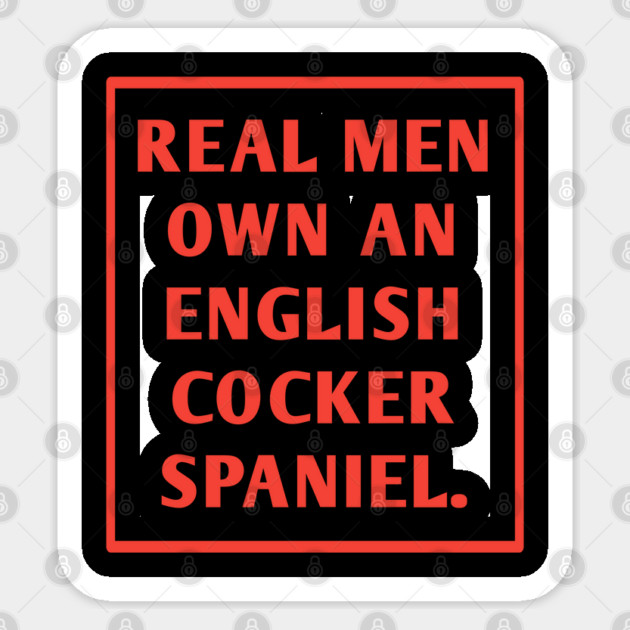 English cocker spaniel Sticker by BlackMeme94