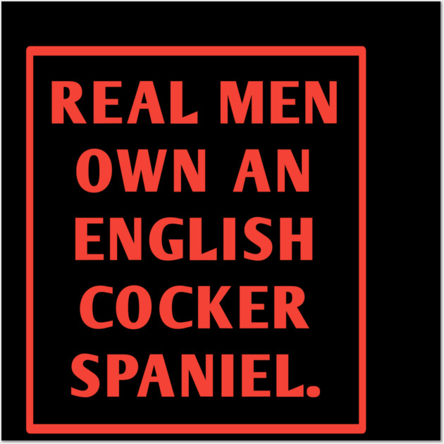 English cocker spaniel Wall Art by BlackMeme94