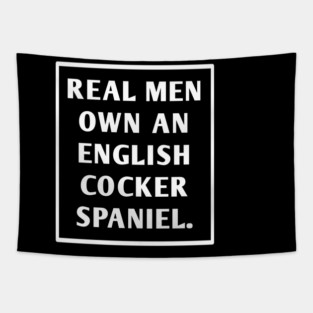 English cocker spaniel Tapestry