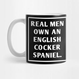 English cocker spaniel Mug