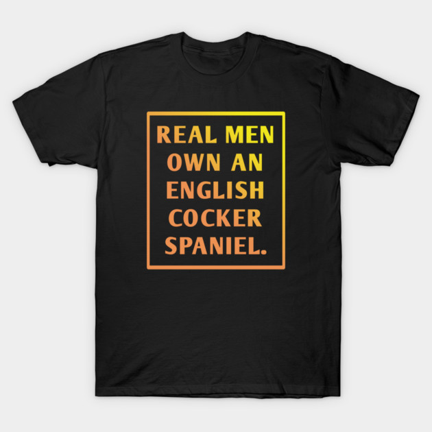 English cocker spaniel T-Shirt by BlackMeme94