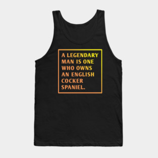 English cocker spaniel Tank Top