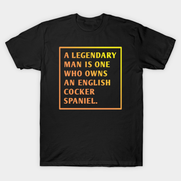 English cocker spaniel T-Shirt by BlackMeme94