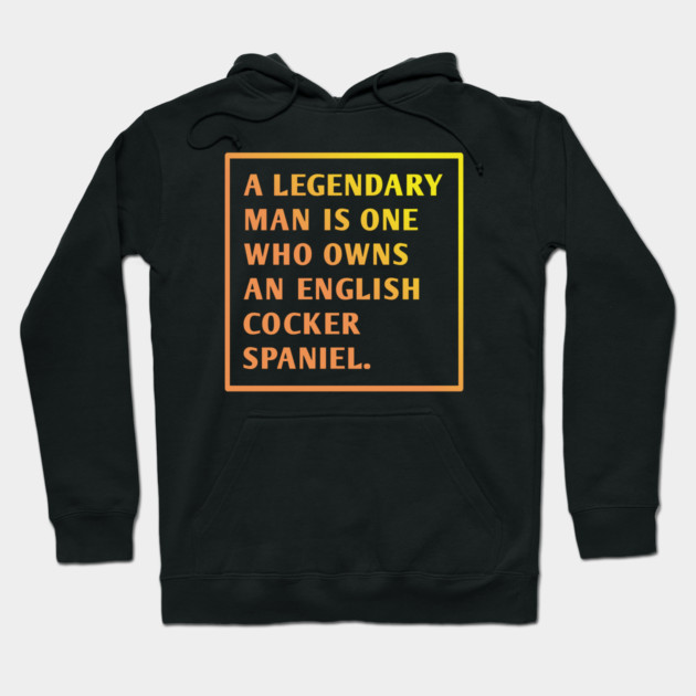English cocker spaniel Hoodie by BlackMeme94