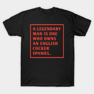 English cocker spaniel T-Shirt