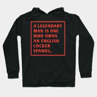 English cocker spaniel Hoodie