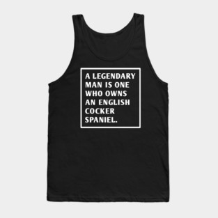 English cocker spaniel Tank Top