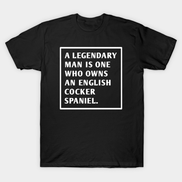 English cocker spaniel T-Shirt by BlackMeme94