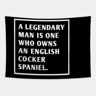 English cocker spaniel Tapestry