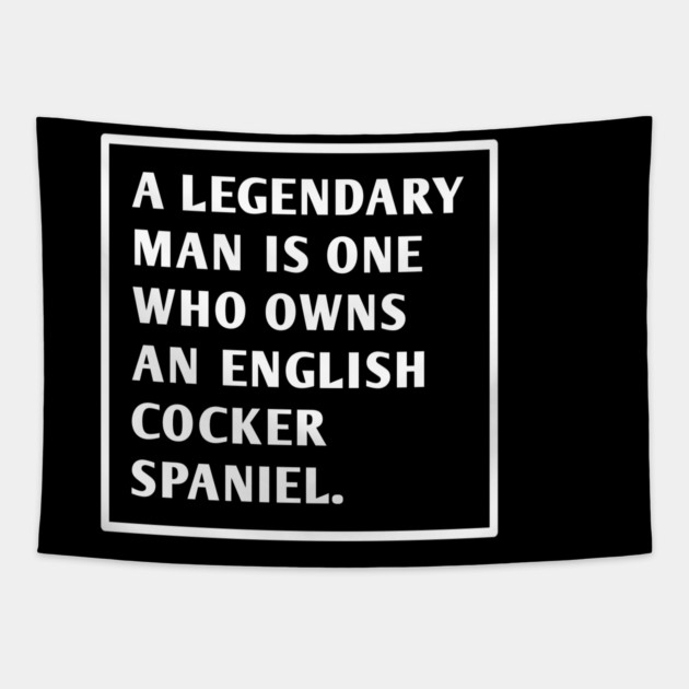 English cocker spaniel Tapestry by BlackMeme94