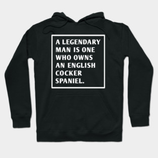 English cocker spaniel Hoodie