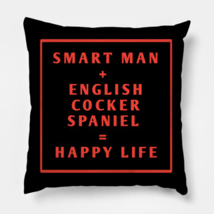 English cocker spaniel Pillow