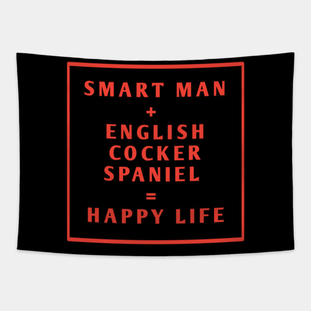 English cocker spaniel Tapestry by BlackMeme94