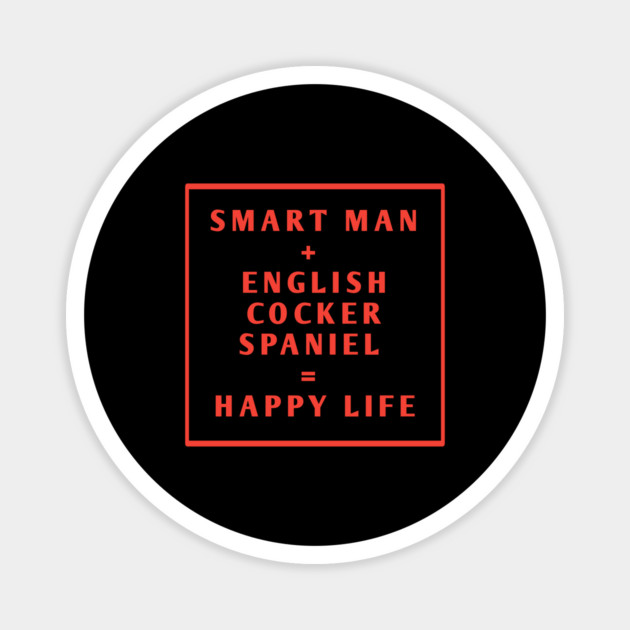 English cocker spaniel Magnet by BlackMeme94