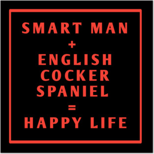 English cocker spaniel Posters and Art