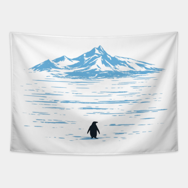 Nihilist-Penguin Tapestry by BlackMeme94