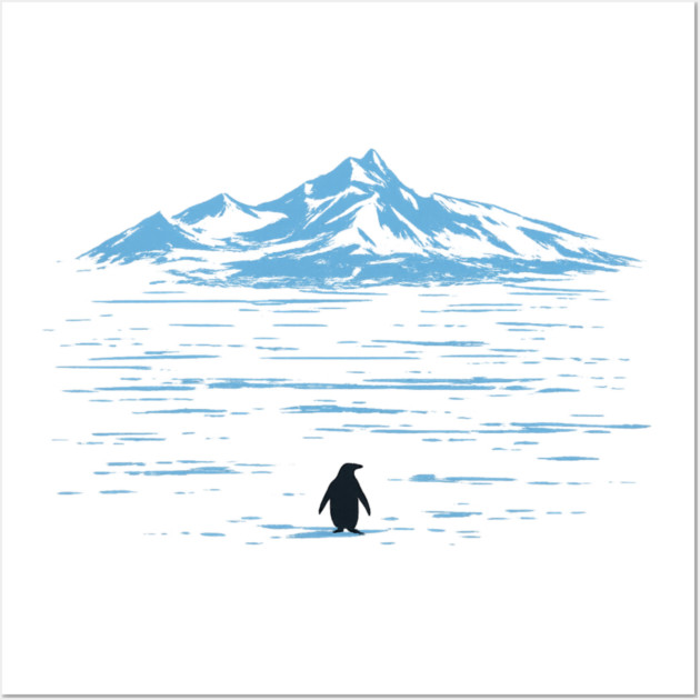 Nihilist-Penguin Wall Art by BlackMeme94